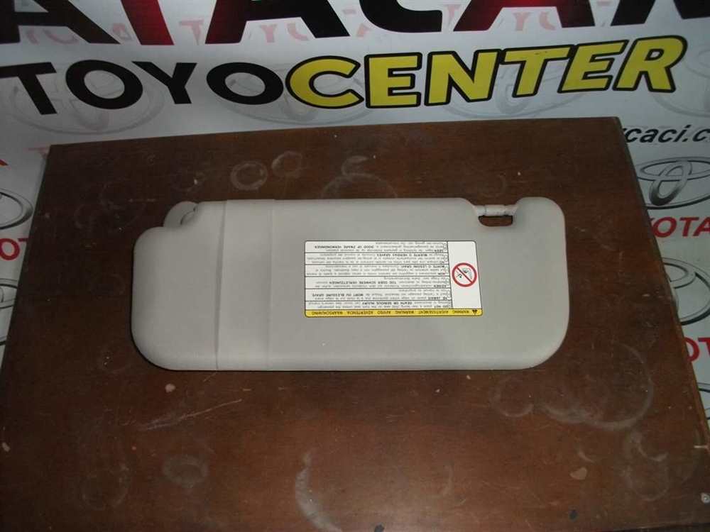 Toyota Corolla 2007-2012 Sağ Güneşlik