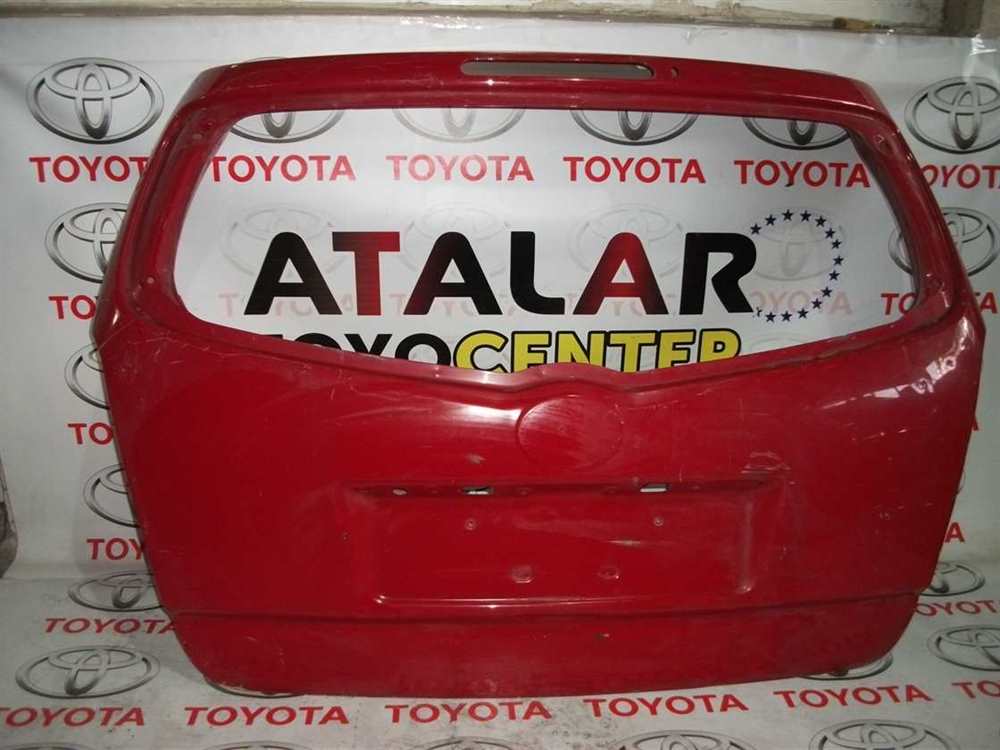 Toyota Verso 1.6 2008-2012 Bagaj Kapağı