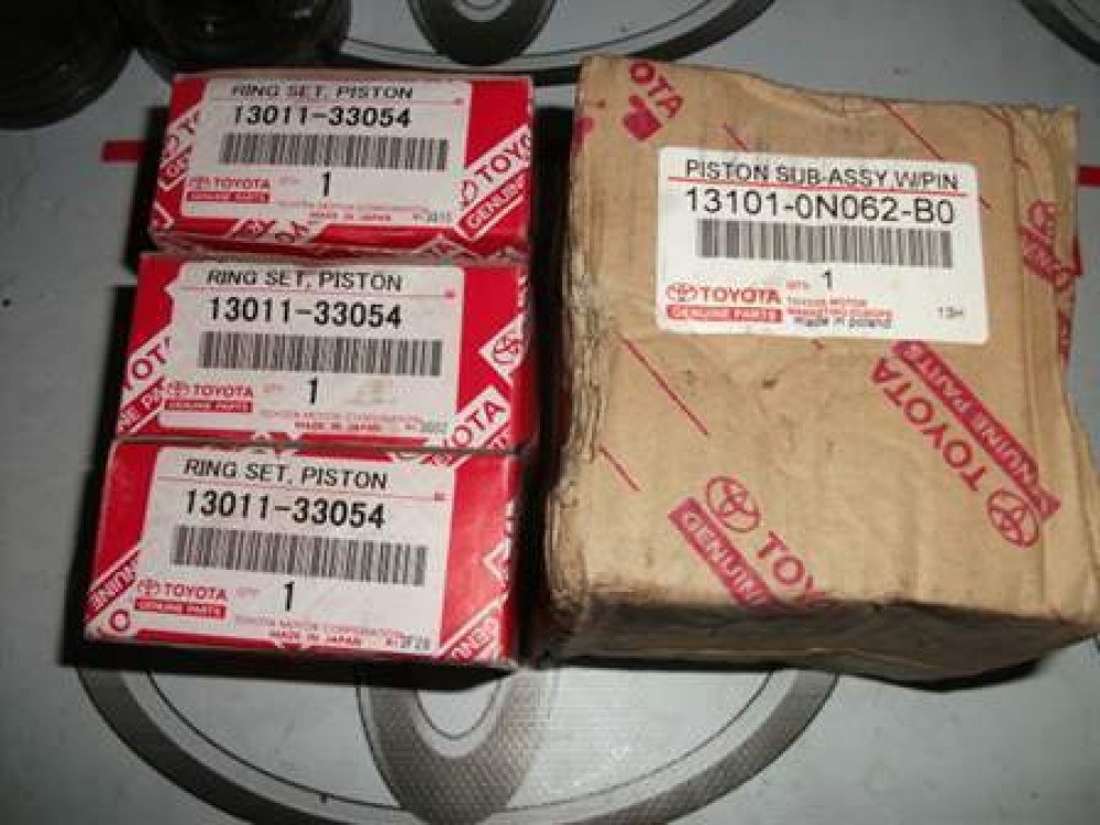 Toyota 1.4 Dizel Piston ve Sekman Orjinal Standart